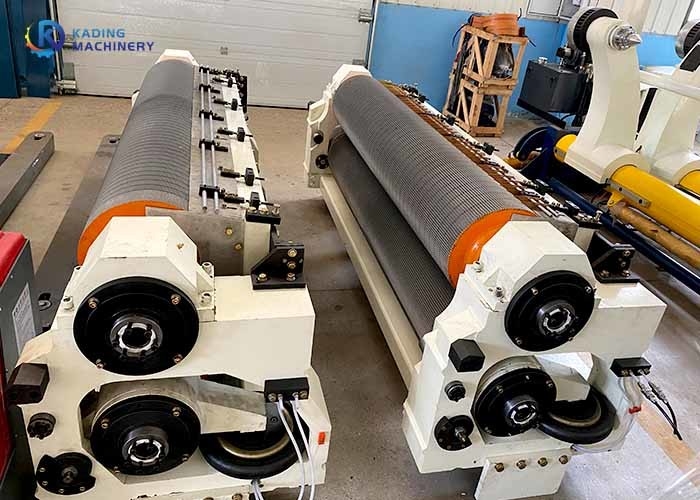 Oluklu Üretim Hattı İçin Parmaksız Oluklu Tek Yüz Makinesi