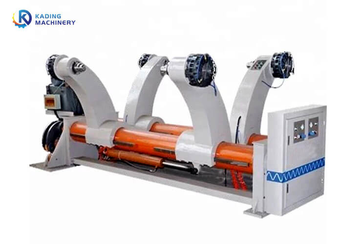 Oluklu Kağıt ve Karton Kutu için 2T / 3T Elektrikli Şaftsız Makara Standı