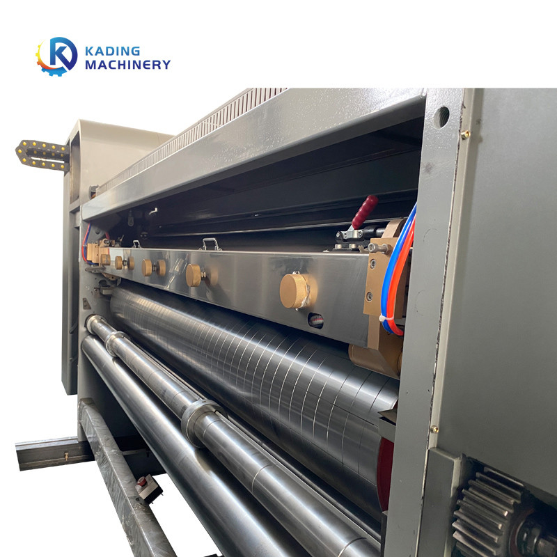 Elektrikli Düzenleme Slotter Paket Kutusu için Gürültülü Kutusu Yazdırma Makinesi
