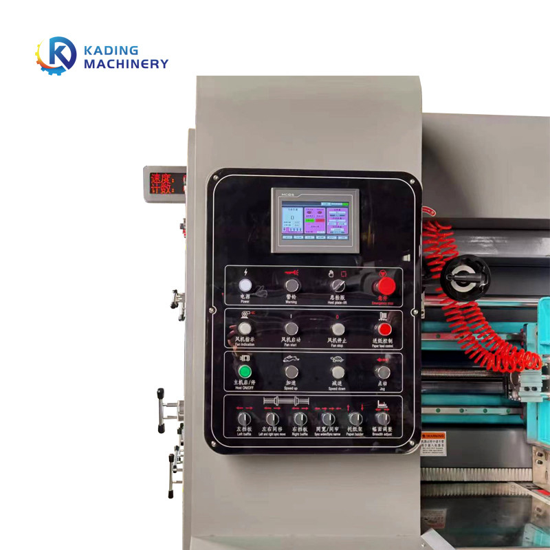PLC Kontrollü 3 5 7 Katmanlı Kağıt Kartı İçin Tam Otomatik Karton Baskı Makinesi