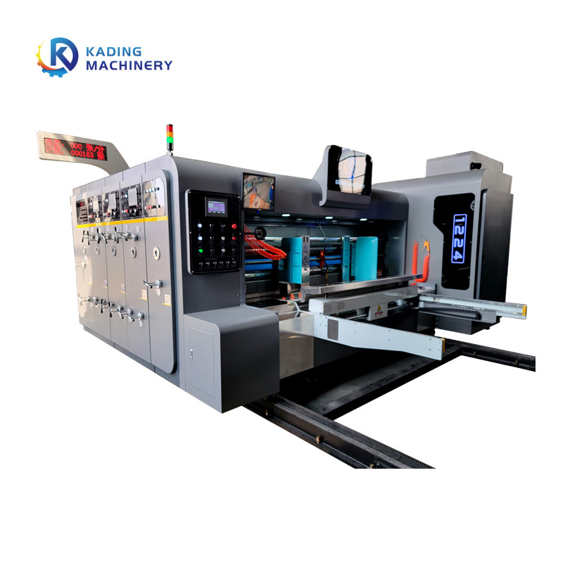 Yüksek Hızlı 3 Renk Otomatik Karton Baskı Makinesi