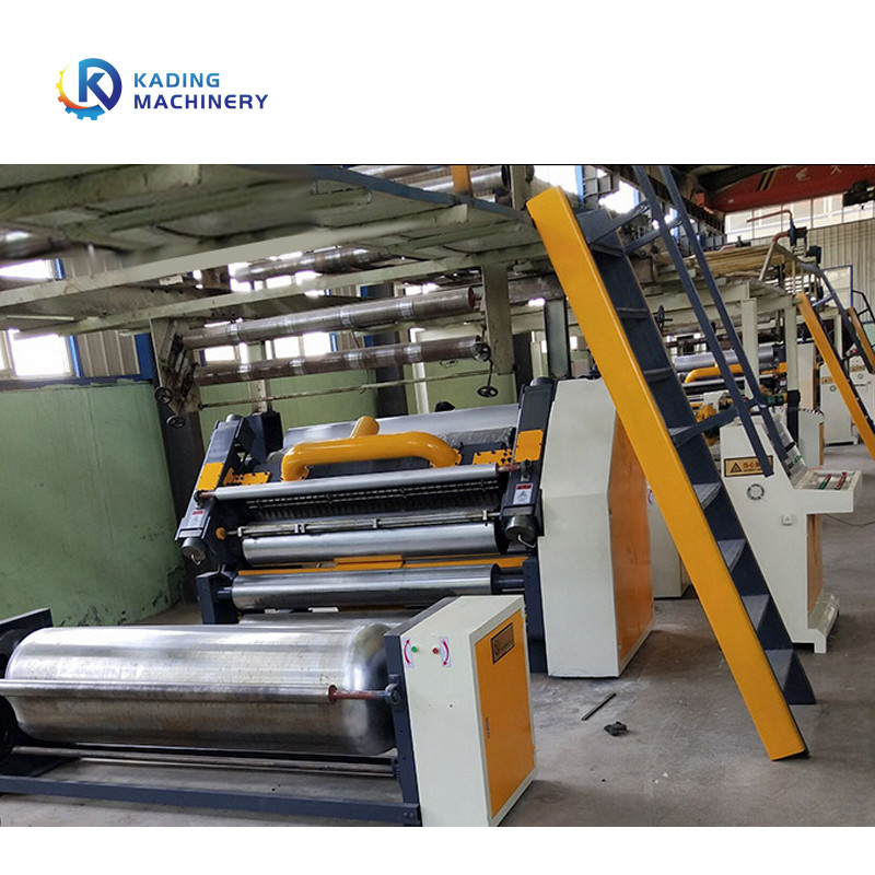 Tam Otomatik Kağıt Karton 180m/Min Hızlı Dönüşümlü Karton Üretim hattı