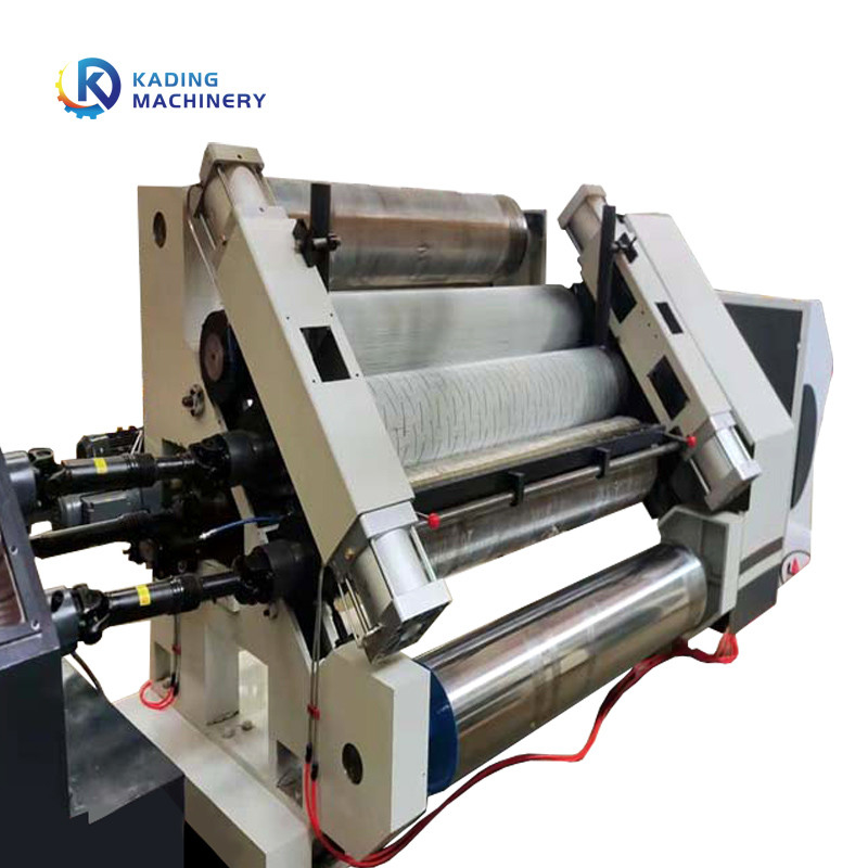 Konveyör Köprü ve Yapıştırma Makinesi ile Yüksek Hızlı Oluklu Mukavva Yapma Makinesi