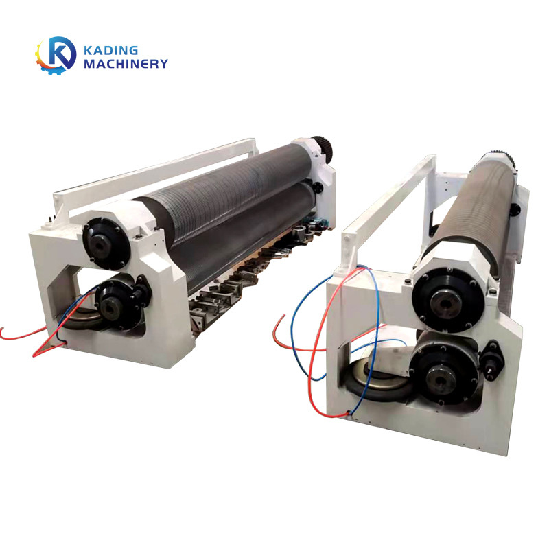 Kaset Tipi ve Değişken Hız Kontrollü Yüksek Hızlı Tek Yüzlü Oluklu Makinesi
