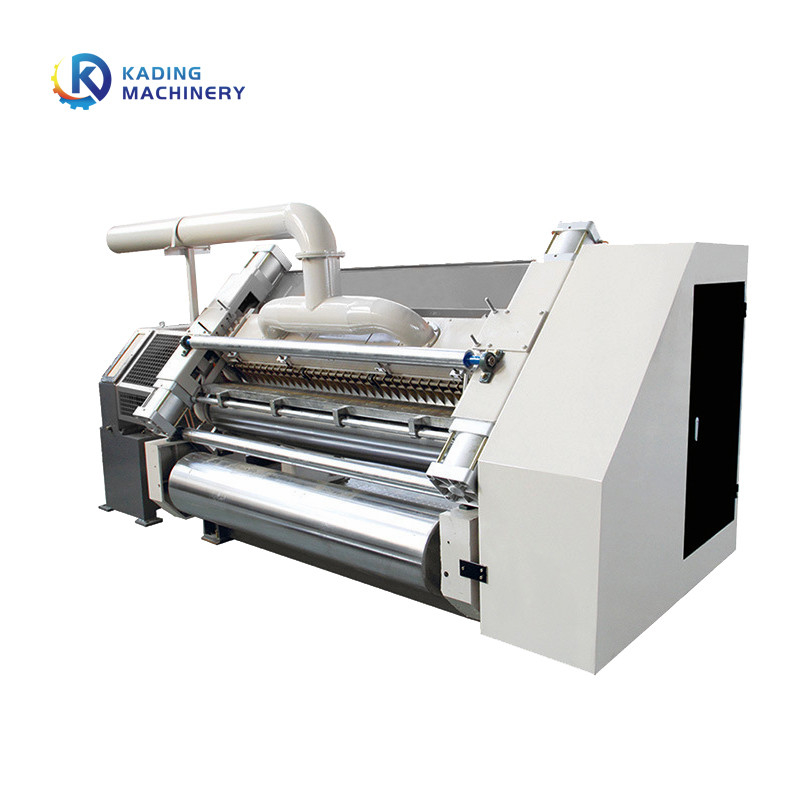 Oluklu Mukavva Yapımı Bağlantı için 1400mm ila 2200mm Kağıt Parmaksız Tek Yüz Makinesi