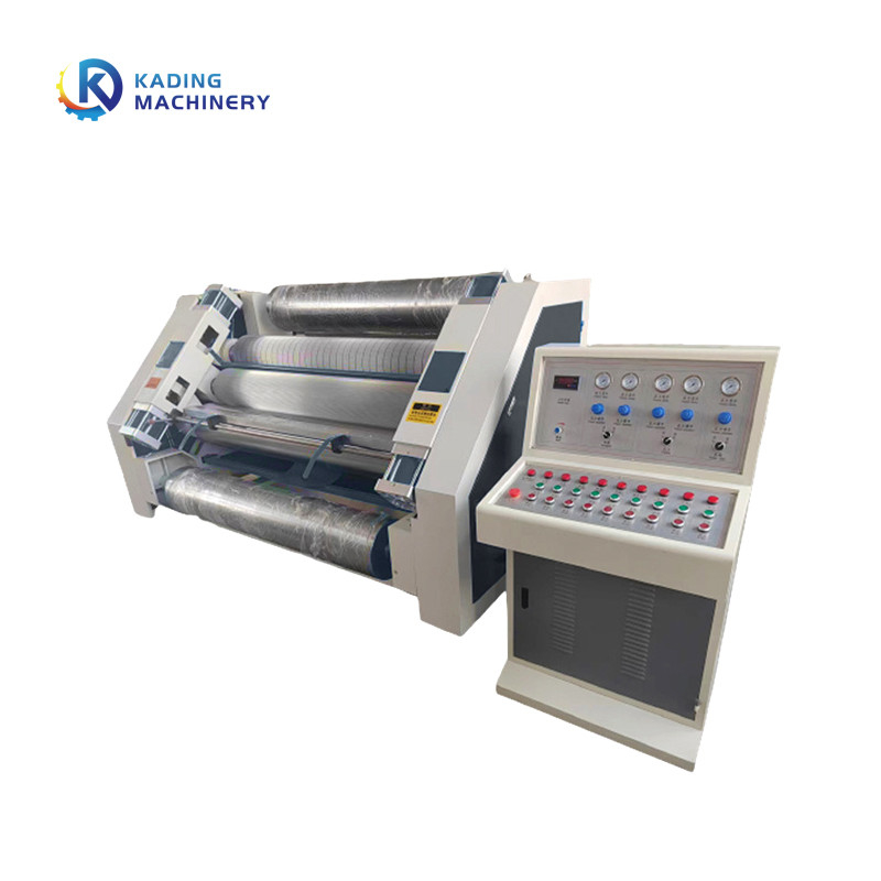 Oluklu Mukavva Yapımı Bağlantı için 1400mm ila 2200mm Kağıt Parmaksız Tek Yüz Makinesi