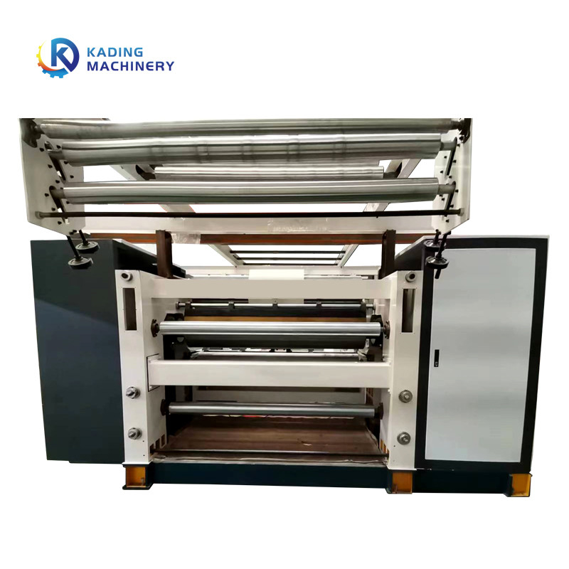 Bir Flüt E Flüt Oluklu Kağıt 100m / Min için Buharlı Isıtma Tek Facer Oluklu Makinesi