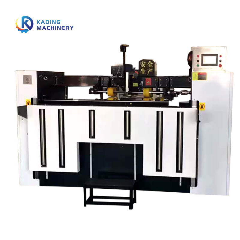 PLC Dokunmatik Ekranlı ve Manuel Beslemeli 3500mm Oluklu Kutu Dikiş Makinesi