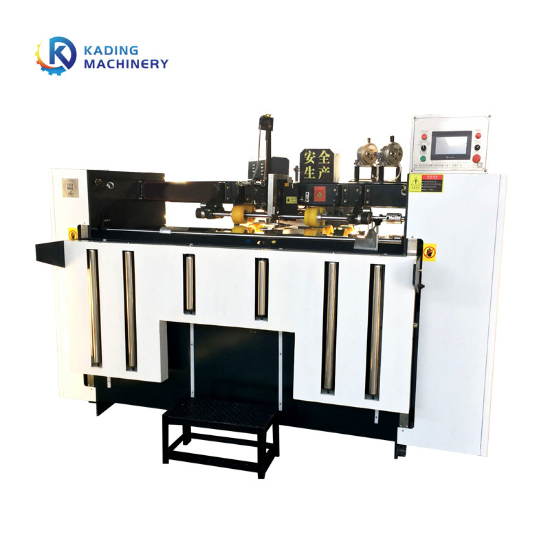 PLC Dokunmatik Ekranlı Karton Kutu İçin 600 Çivi / Dakika Oluklu Kutu Dikiş Makinesi