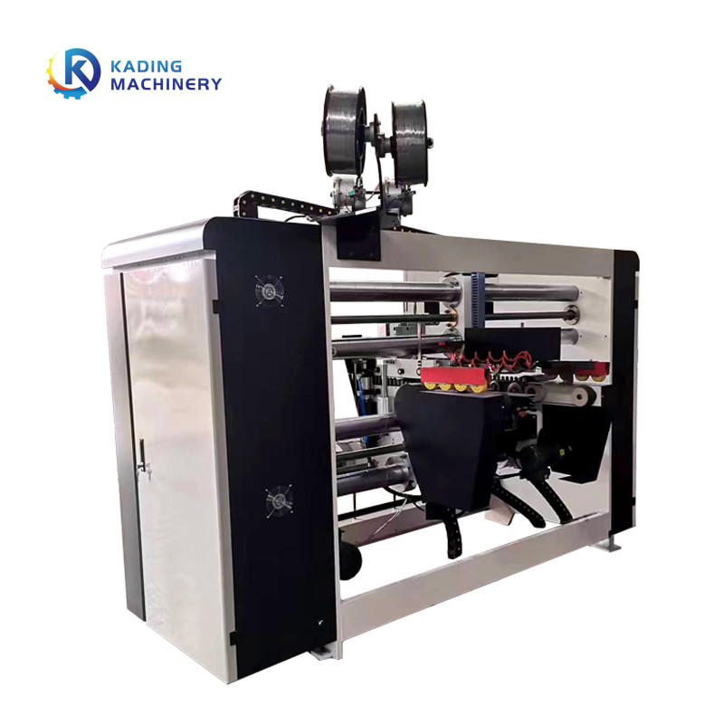 600 Çivi / Dak Meyve Karton Kutusu İçin 2800mm Genişlik Oluklu Dikiş Makinesi