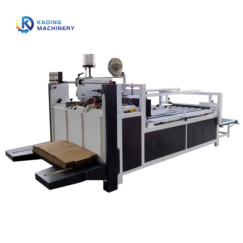 2800mm Karton Kutu İçin 40 Adet / Dakika Çalışma Hızının Tek Parça Klasör Yapıştırma Makinesi