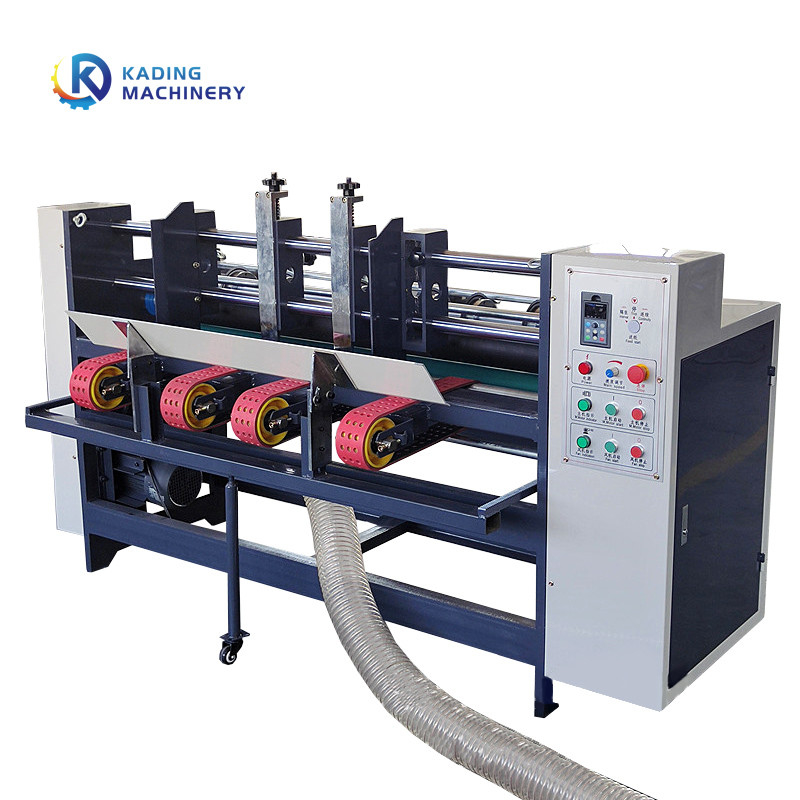 Manuel Ayar Hızı 70m / Min İnce Bıçaklı Oluklu Eğme Makinesi