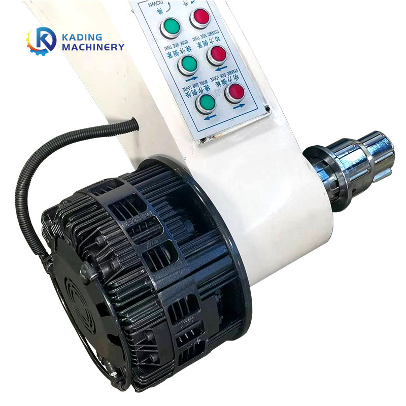 Oluklu Hattın 1400mm Genişliği İçin 600-1800mm Elektrik Tahrikli Değirmen Rulo Standı