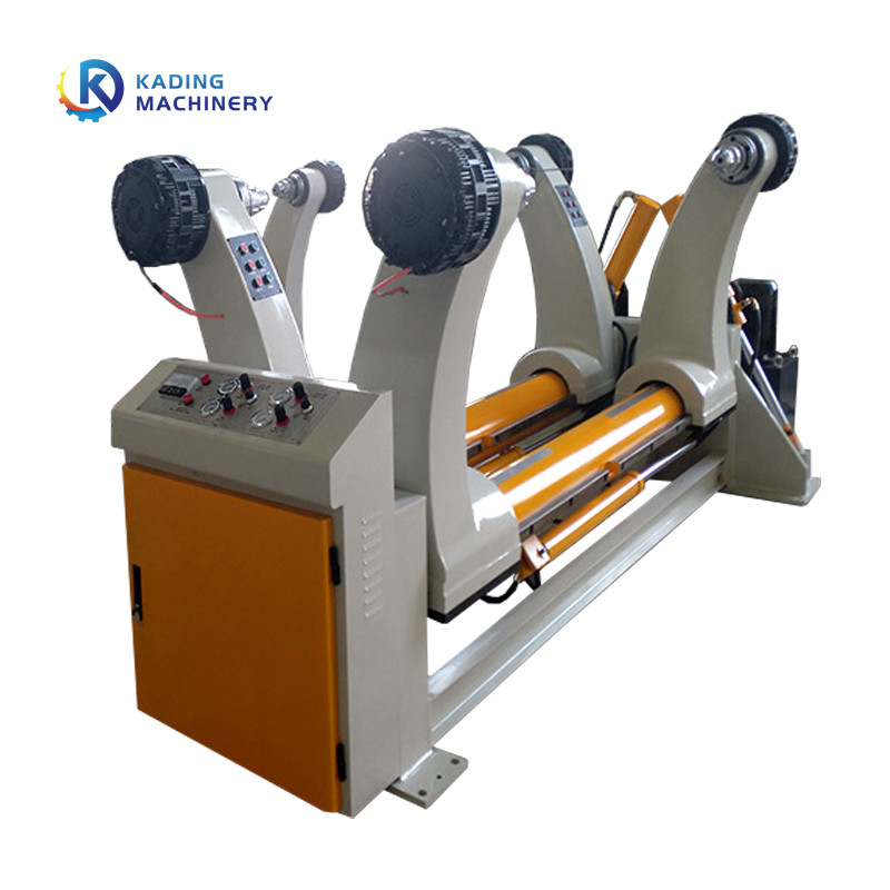 60-100m/Dk Hidrolik Tip Şaftsız Makara Standı, 1600mm Kağıt İçin 6 Silindirli