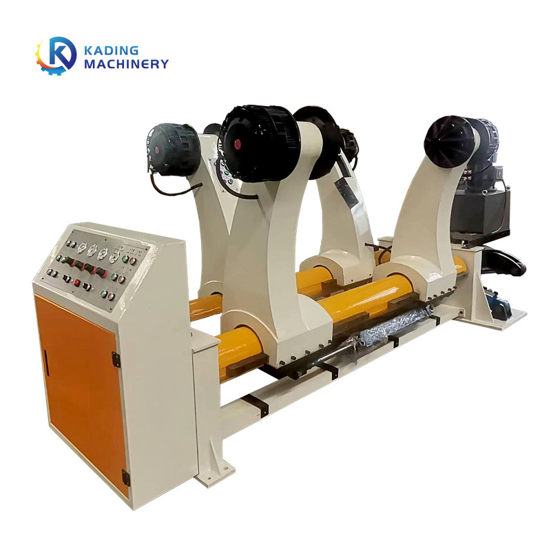 380V 220V Elektrikli Tip Şaftsız Makara, Karton Tedarik İçin Manuel Frenli Stand