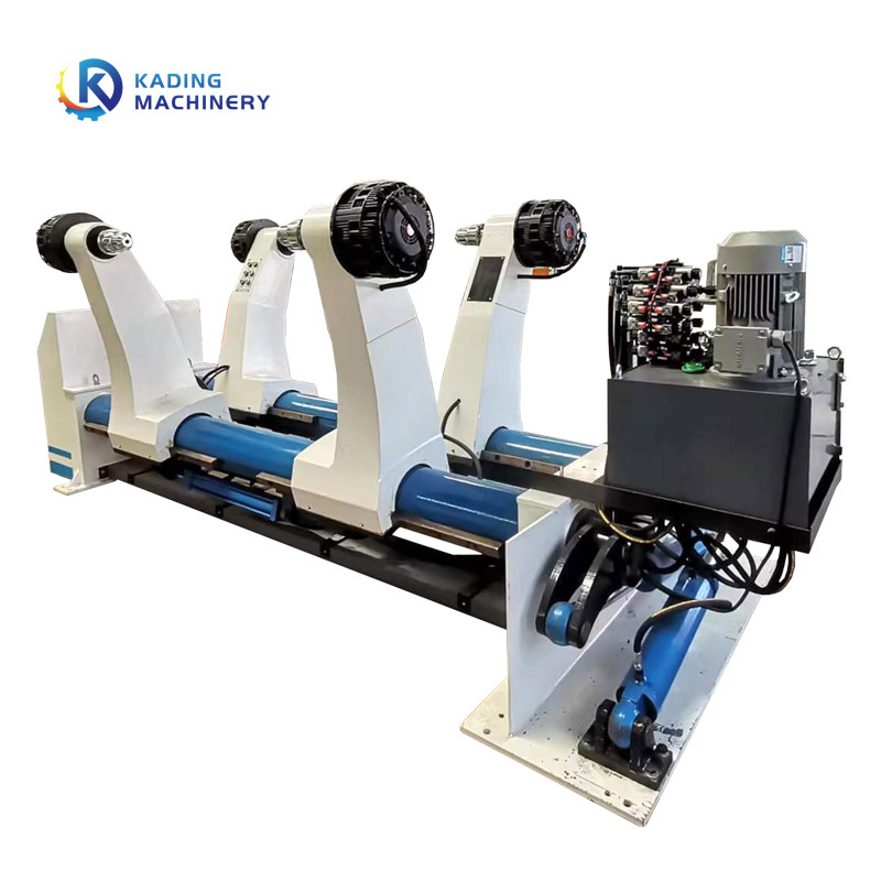 380V 220V Elektrikli Tip Şaftsız Makara, Karton Tedarik İçin Manuel Frenli Stand