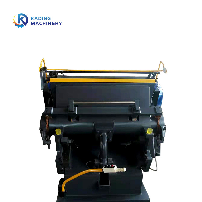 Yarı Otomatik Oluklu Mukavva İçin Ağır Tip Kalıp Kesme Kırma Makinesi