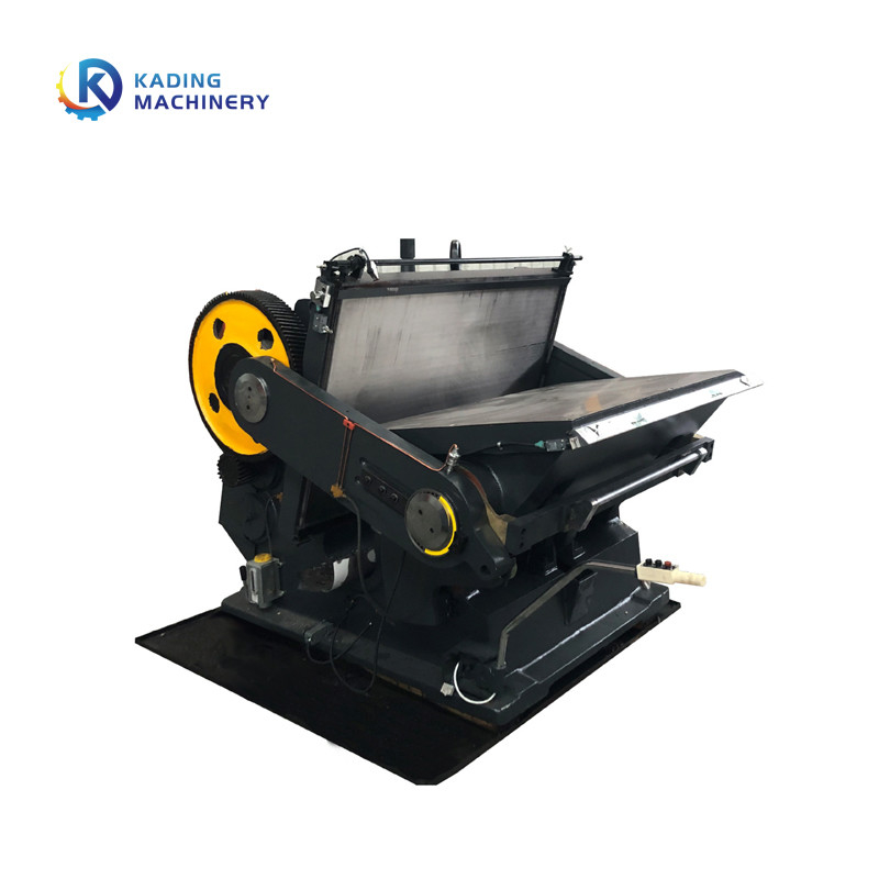 Yarı Otomatik Oluklu Mukavva İçin Ağır Tip Kalıp Kesme Kırma Makinesi