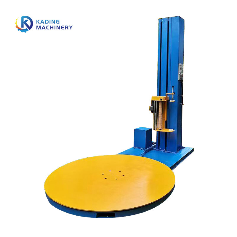 Oluklu Kutu Ambalaj 2200mm Çap için 20-40pcs / saat Yarı Otomatik Streç Sarma Makinesi