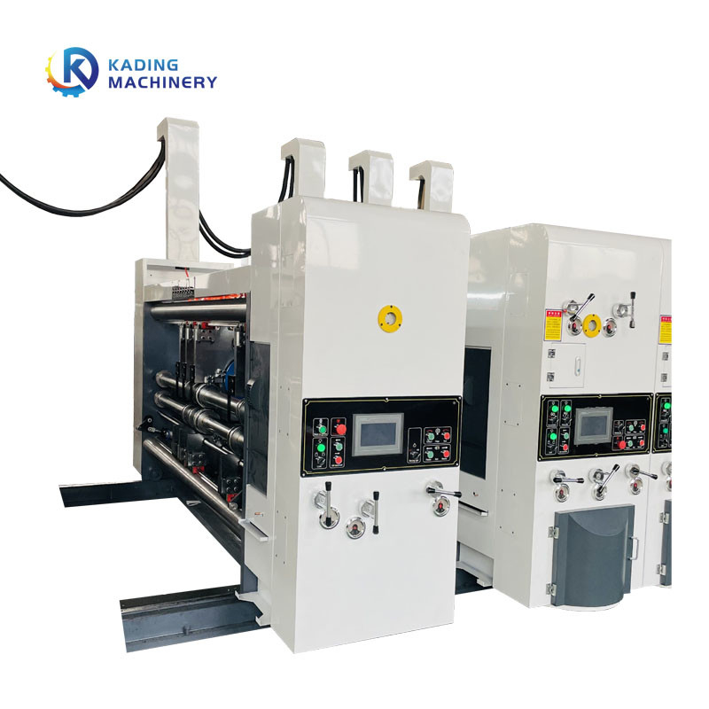 Yüksek Hızlı Die Kesme 180 pcs/min için dalgalanmış kutu baskı makinesi