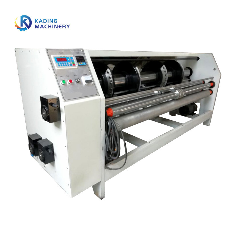 Oluklu Mukavva Fleksografik Baskı için Yarı Otomatik 2.4m Karton Baskı Makinesi