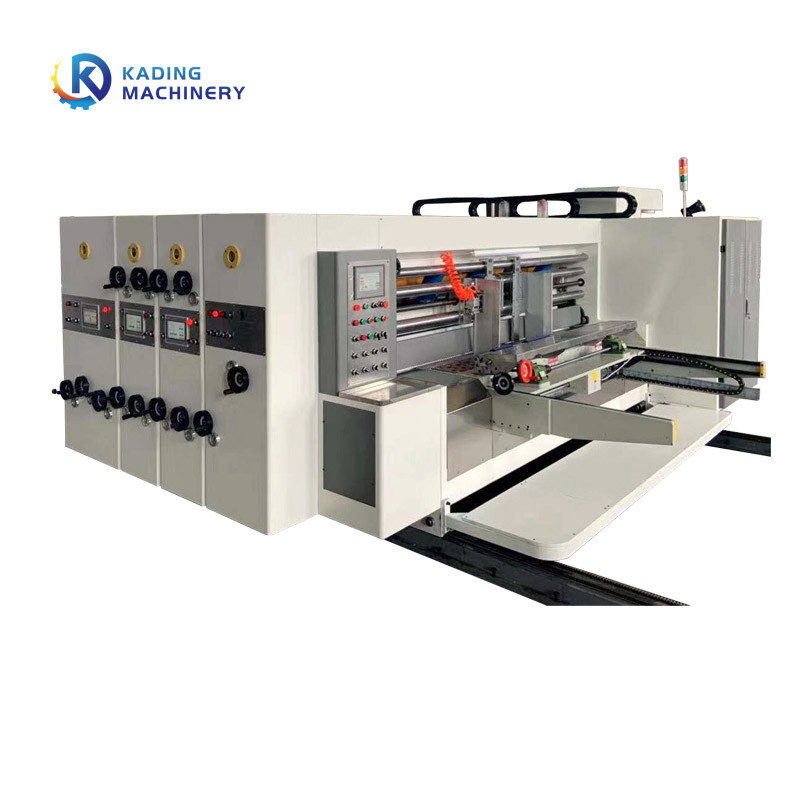 3 5 7 Katmanlı Kağıt Karton için Yüksek Çözünürlüklü Flekso Karton Baskı Makinesi