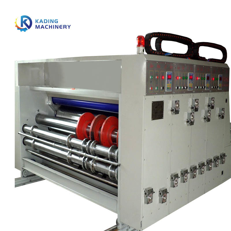 Yüksek çözünürlüklü Flexo Karton Baskı Makinesi Çok Renkli Yazıcı