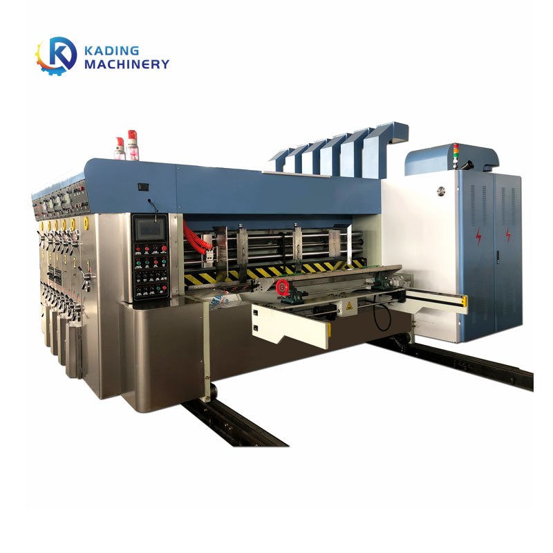 Yüksek çözünürlüklü Flexo Karton Baskı Makinesi Çok Renkli Yazıcı