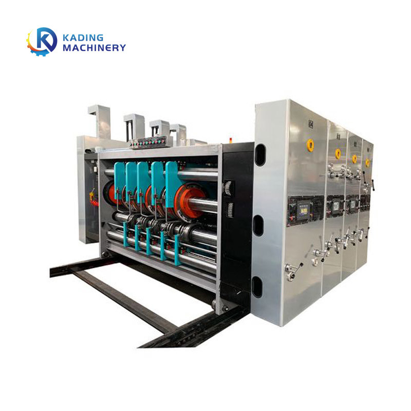 Yüksek Hızlı Die Kesme 180 pcs/min için dalgalanmış kutu baskı makinesi