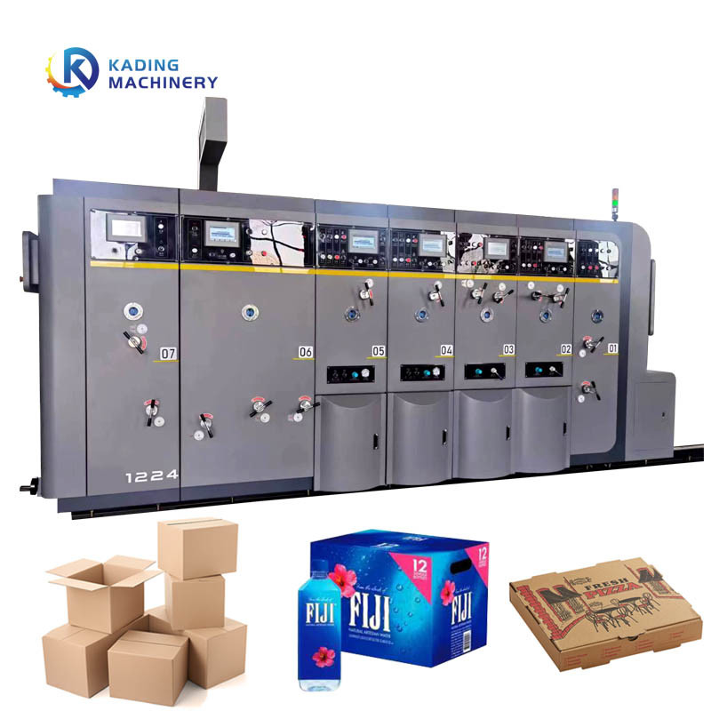 Kurşun Kenar Karton Yazıcı Makinesi Gürültülü Karton Yapmak İçin Akıllı Kontrol