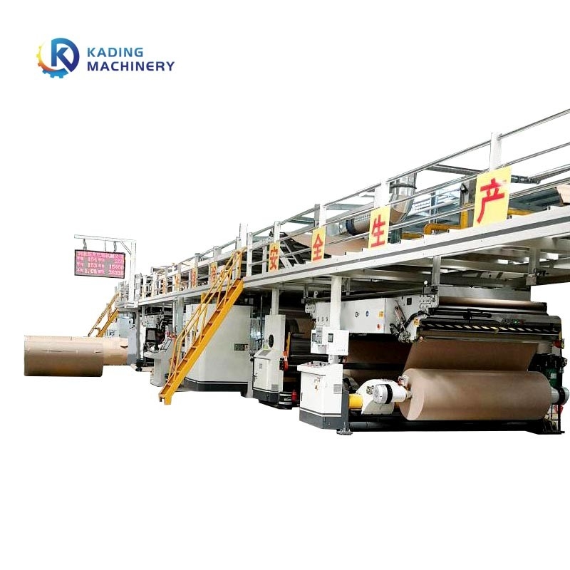 Hızlı Değişimi Tek Yüzlü Ve Hidrolik Mill Roll Stand ile 5 Katmanlı Korrugasyon Liniyası
