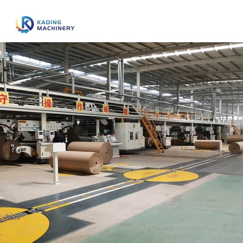 3/5/7 Katman Dökme Karton Üretim hattı Yüksek Hız
