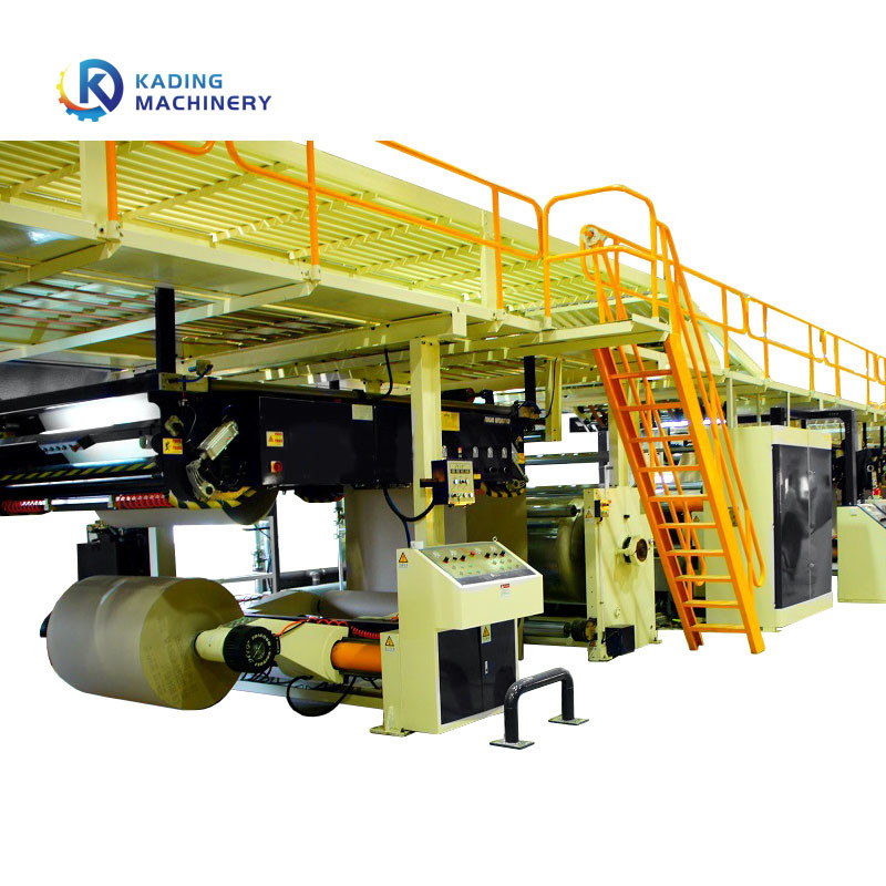 3 / 5 Ply Hızlı Değiştirme Tek Yüzlü Çarpma Makinesi 220m / Min Çalışma Hızı