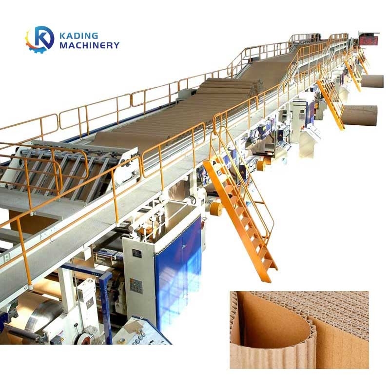Hızlı Değişimi Tek Yüzlü Ve Hidrolik Mill Roll Stand ile 5 Katmanlı Korrugasyon Liniyası