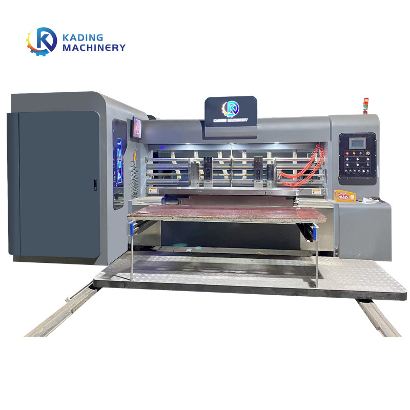 Tatlı Kutuları Yapımı İçin Yüksek Baskı Tanımlı Oluklu Baskı Makinesi