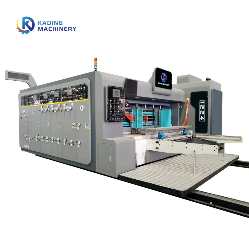 Yüksek Baskı Doğruluğu 200 pcs/min Çalışma Hızlı Gürültülü Kutusu Baskı Makinesi