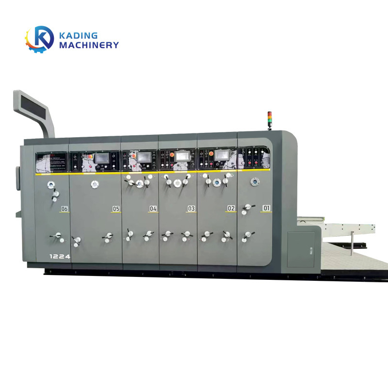 5 Katlı Oluklu Mukavva Yuvası İçin Servo Motor Kağıt Beslemeli Karton Yazıcı