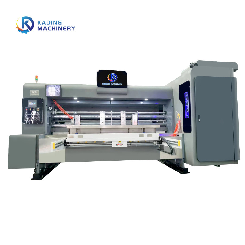 Su Mürekkep Karton Kutusu Yazıcı Makinesi Karton Kutusları için Slotter Die Cutter ile