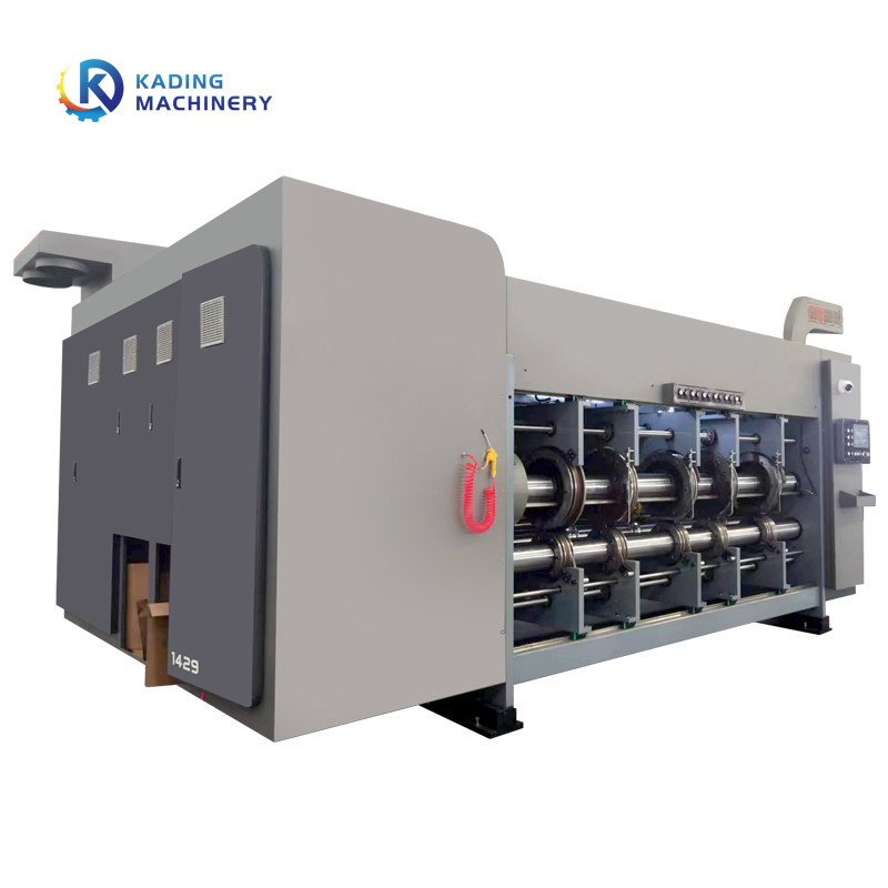 Karton kutuları için yüksek çözünürlüklü dalgalanmış kağıt baskı makinesi