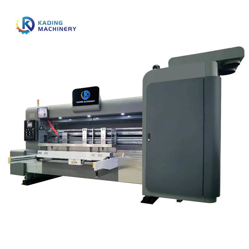 Karton kutuları için yüksek çözünürlüklü dalgalanmış kağıt baskı makinesi