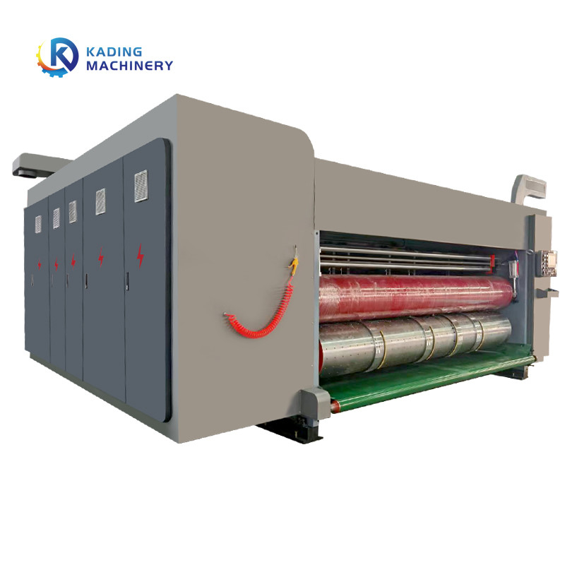 5 Renkli Flexo Baskı Karton Kutusu için Dalgalanmış Kutusu Baskı Makinesi