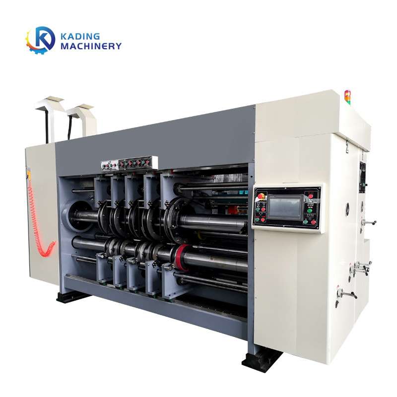 5 Renkli Flexo Baskı Karton Kutusu için Dalgalanmış Kutusu Baskı Makinesi