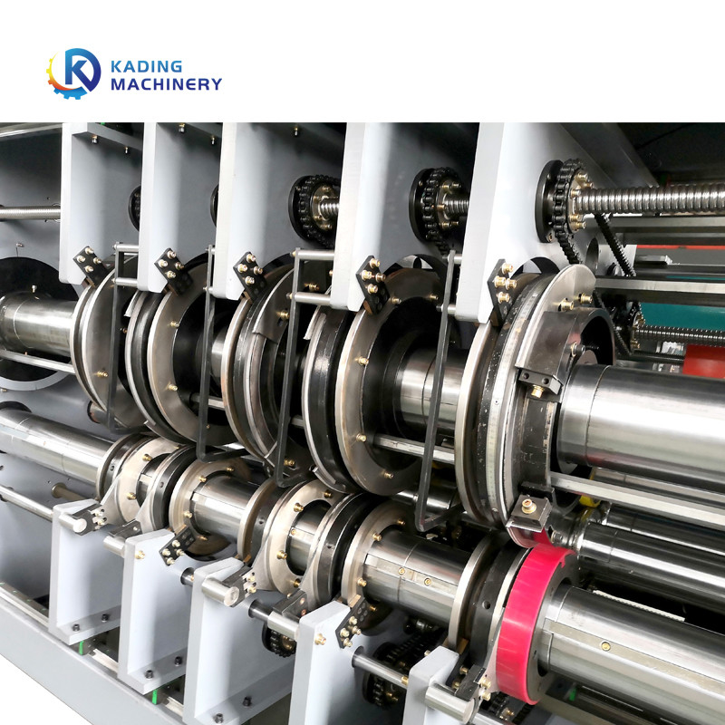 5 Renkli Flexo Baskı Karton Kutusu için Dalgalanmış Kutusu Baskı Makinesi
