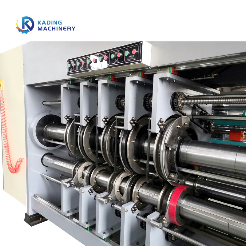 Yüksek Baskı Doğruluğu 200 pcs/min Çalışma Hızlı Gürültülü Kutusu Baskı Makinesi