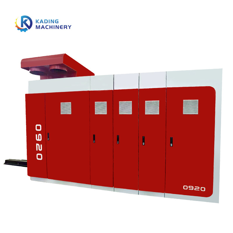 Oluklu Karton İçin Vakum Transfer Su Mürekkebi Flekso Baskı Makinesi