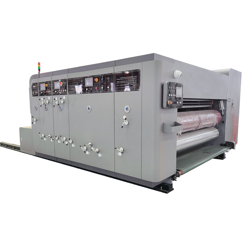 Yüksek Baskı Doğruluğu 200 pcs/min Çalışma Hızlı Gürültülü Kutusu Baskı Makinesi