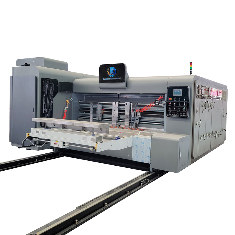 Flexo Su Mürekkebi Dalgalanmış Karton Baskı Makinesi Dalgalanmış Karton Baskı