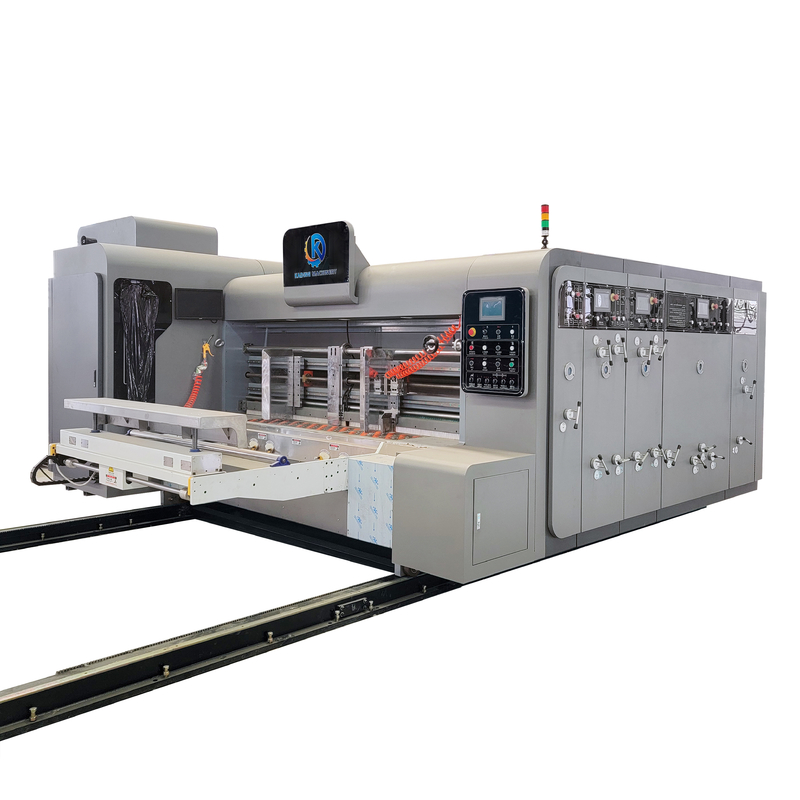 Flexo Su Mürekkebi Dalgalanmış Karton Baskı Makinesi Dalgalanmış Karton Baskı